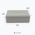 Блок для йоги Myga Foam Block do jogi grey 3