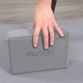 Блок для йоги Myga Foam Block do jogi grey 4