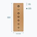 Килимок для йоги Myga Chakra XL 6 mm brown 7