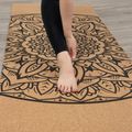 Килимок для йоги Myga Mandala XL 6 mm brown 8