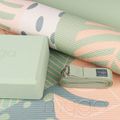 Набір для йоги Myga Palm Yoga Set mat + block + green strap 4