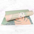 Набір для йоги Myga Palm Yoga Set mat + block + green strap 6