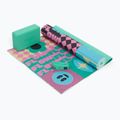 Набір для йоги Myga Spirit Yoga Set mat + block + turquoise strap