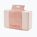 Кубик для йоги Myga Foam Block бежевий 3