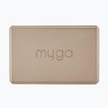Блок для йоги Myga Foam Block коричневий