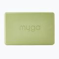 Блок для йоги Myga Foam Block green