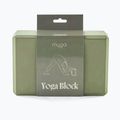 Блок для йоги Myga Foam Block green 3