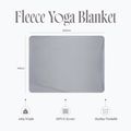 Килимок для йоги Myga Fleece stone 9