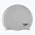 Шапочка для плавання Speedo Plain Flat Silicone сіра 8-7099