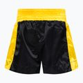Шорти тренувальні Everlast Muay Thai чорно-золоті EM6 2