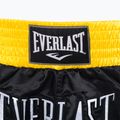 Шорти тренувальні Everlast Muay Thai чорно-золоті EM6 3