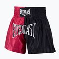 Шорти для тренувань чоловічі Everlast Muay Thai чорно-червоні EMT7