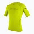 Чоловіча футболка для плавання O'Neill Basic Skins Rash Guard лайм