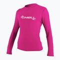 Жіночий лонгслів для плавання O'Neill Basic Skins Sun Shirt лисиця рожевий