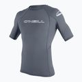 Футболка для плавання чоловіча O'Neill Basic Skins Rash Guard сіра 3341