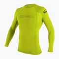 Дитячий плавальний лонгслів O'Neill Basic Skins LS Rash Guard лайм