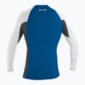 Чоловічий лонгслів для плавання O'Neill Premium Skins Rash Guard глибоке море/графіт/білий 2