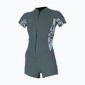 Гідрокостюм жіночий O'Neill Bahia 2/1 Front Zip SS Spring shade/palmento tropical/faded denim