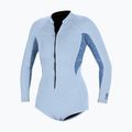Гідрокостюм жіночий O'Neill Bahia 2/1 mm Front Zip Short Spring chambray blue/surf abstract