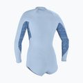 Гідрокостюм жіночий O'Neill Bahia 2/1 mm Front Zip Short Spring chambray blue/surf abstract 2