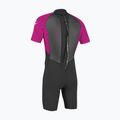 Гідрокостюм дитячий O'Neill Youth Reactor-2 2mm Back Zip SS Spring black/berry 2