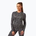 Жіноча термоактивна кофта Surfanic Cozy Limited Edition Crew Neck black zebra