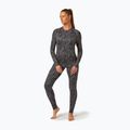 Жіноча термоактивна кофта Surfanic Cozy Limited Edition Crew Neck black zebra 2