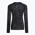 Жіноча термоактивна кофта Surfanic Cozy Limited Edition Crew Neck black zebra 5