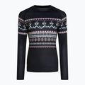 Жіноча термоактивна кофта Surfanic Cozy Limited Edition Crew Neck black fairisle 4