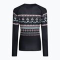 Жіноча термоактивна кофта Surfanic Cozy Limited Edition Crew Neck black fairisle 5