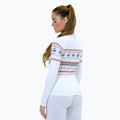 Жіноча термоактивна кофта Surfanic Cozy Limited Edition Crew Neck white fairisle 3