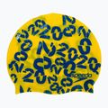 Шапочка для плавання дитяча Speedo Slogan жовта 68-08386D690