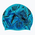 Шапочка для плавання дитяча Speedo Slogan Print blue/black