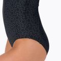 Купальник суцільний жіночий Speedo Boomstar Allover Muscleback чорно-сірий 68-122999023 9