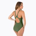 Купальник суцільний жіночий Speedo Boomstar Allover Muscleback чорно-жовтий 68-12299A599 3