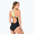 Купальник суцільний жіночий Speedo Fit Laneback чорно-жовтий 68-11389F344 3