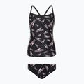 Купальник роздільний дитячий Speedo Printed Tie-Back Tankini чорний 68-12380F390