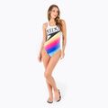 Купальник суцільний жіночий Speedo Retro Placement Medalist білий 68-12199G072 2
