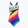 Купальник суцільний жіночий Speedo Retro Placement Medalist білий 68-12199G072 6