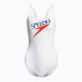 Купальник суцільний жіночий Speedo Deep U-BK Hi Leg PT AF білий 8-12369