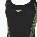 Купальник суцільний жіночий Speedo Panel Muscleback black/green 3