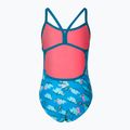 Купальник суцільний дитячийSpeedo Flipper Phone Allover Vback блакитний 68-12846 2