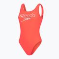 Купальник суцільний жіночий Speedo Logo Deep U-Back червоний 68-12369 4