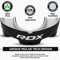 Захист щелепи дитячий RDX Mouth Junior black/white 3