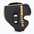 Шолом боксерський RDX F6 matte golden 2