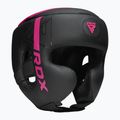 Шолом боксерський RDX F6 Kara Head Guard pink