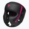 Шолом боксерський RDX F6 Kara Head Guard pink 2