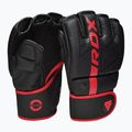 Рукавиці греплінгові RDX Grappling F6 matte red 2