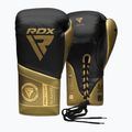 Боксерські рукавички RDX K1 Mark Pro Fight Boxing золотисті