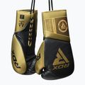 Боксерські рукавички RDX K1 Mark Pro Fight Boxing золотисті 5